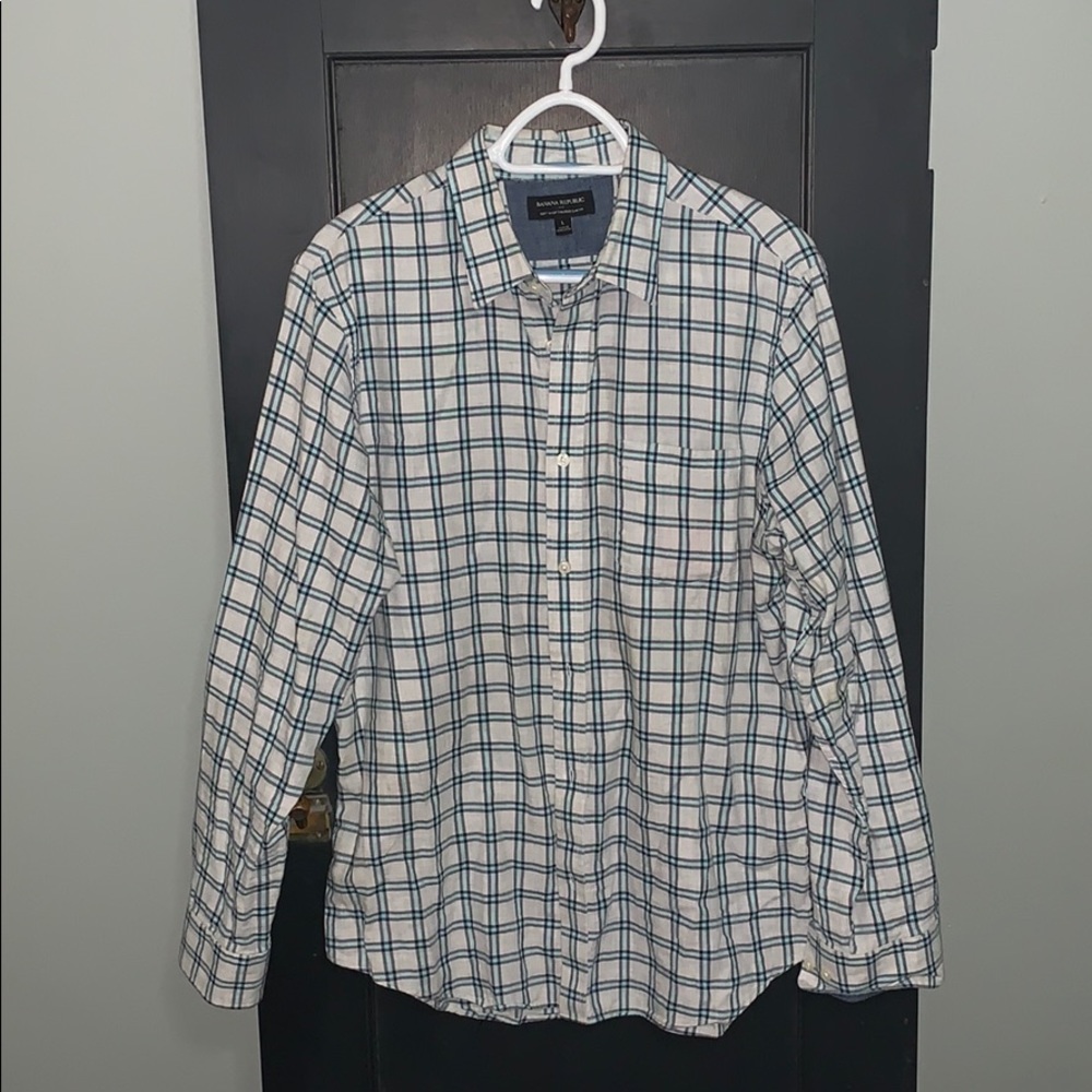 Banana Republic Long Sleeve Button Down Shirt